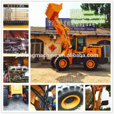 China TOP Brand 932 3t wheel loader with 280 convertor