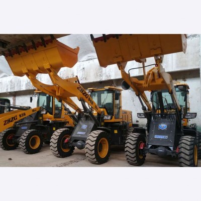 Hot Selling Mini Skid Steer Loader With Trencher Attachment With Low Price