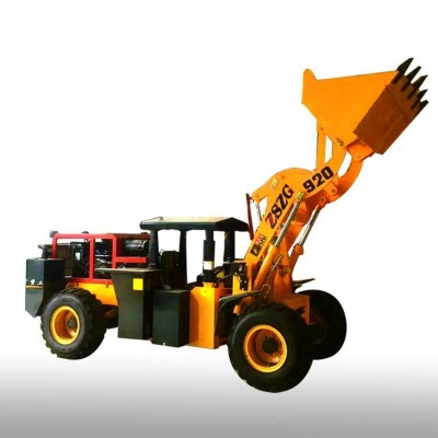 China Iron ore loader  Four wheel drive forklift  Exhaust water filtration equipment