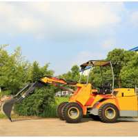 articulated mini wheel loader